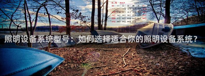 千亿国际唯一手机官网:照明设备系统型号:如何选择适合你的照明设备系统?